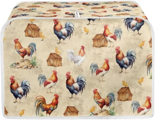 Vista 33 de Mumeson Fundas para tostadoras de café, a prueba de polvo, protección de huellas dactilares, ligeras, cubiertas para horno tostador de 2 rebanadas