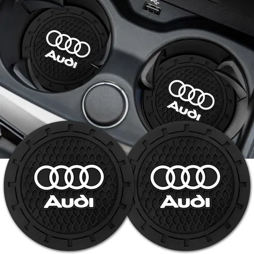 Vista 12 de Portavasos de silicona para Ford Mustang, accesorios para el interior del automóvil, 2.76 pulgadas, 2 piezas