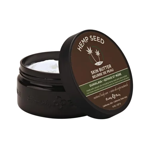 Vista 9 de Mantequilla para la piel de semillas de cáñamo, 8 onzas, hidratante corporal total, aceite de semilla de cáñamo, aceite de jojoba, manteca