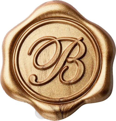 Vista 10 de Yoption Pegatinas de Sello de Cera Inicial A, Paquete de 100 Pegatinas Autoadhesivas de Sello para Sobre de Oro Antiguo para Boda, Fiesta