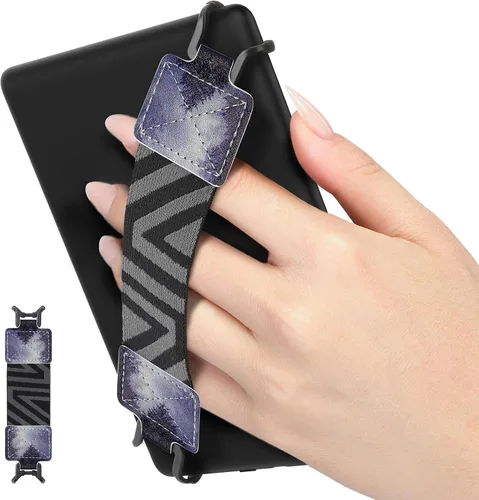 Vista 37 de MoKo Correa de mano de seguridad para tablet Kindle eReaderFire de 6 a 8 pulgadas, Kindle/Kobo/Voyaga/Lenovo/Sony E-Book Tablet, correa de mano