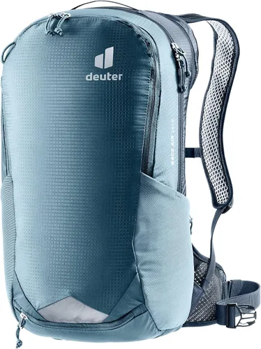 Deuter Race Air 14 +3L Mochila para ciclismo de montaña, ciclismo de grava, turismo y viajes diarios, Atlantic-tinta, Moderno