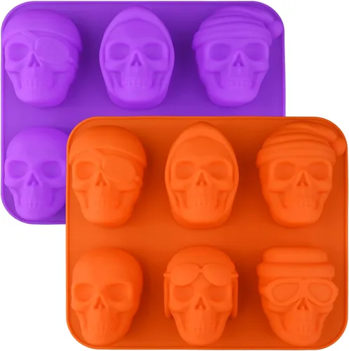 Vista 12 de Sakolla Paquete de 2 Moldes para Mini Pasteles de 3 Niveles, Sin BPA, 6 Cavidades de Silicona, Moldes para Cake Pops, Formas para Hornear Cake Pop