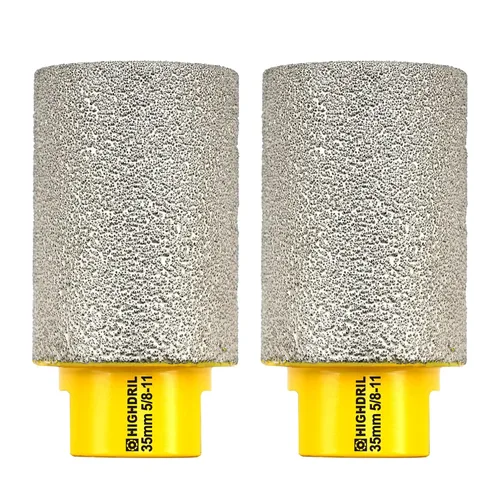 Vista 9 de HIGHDRIL Broca de fresado de diamante para ampliar y dar forma a agujeros, diámetro 30mm (1-1/7") Broca de núcleo de perforación seca