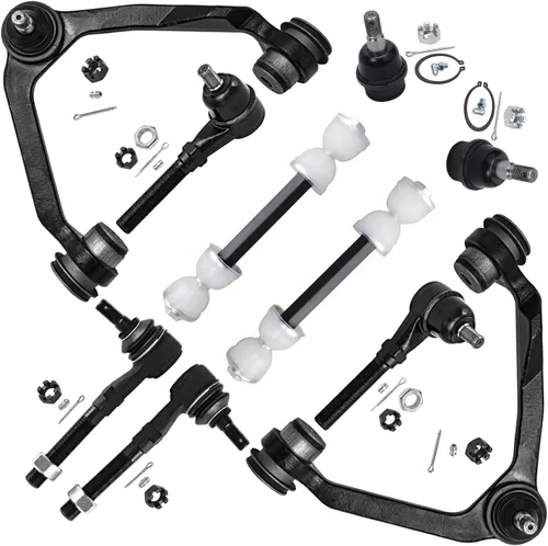Vista 79 de Detroit Axle - Kit de 10 piezas para Ford Edge 07-14 Lincoln MKX 2007 2008 2009 2010 2011 2012 2013 2014, 2 brazos de control inferiores, 2 barras