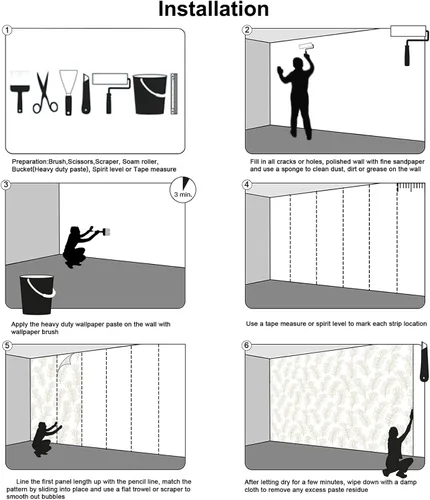 Vista 5 de Papel tapiz 3D abstracto con espacio de túnel estéreo, mural de pared de bola de metal, tapiz para dormitorio, sala de estar, fondo de televisión