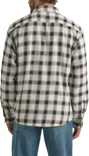 Vista 2 de Wrangler Authentics Men's Long Sleeve Sherpa Lined Shirt Jacket