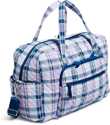 Vista 2 de Vera Bradley Bolsa de viaje Weekender de algodón para mujer