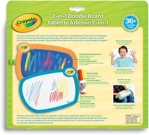 Vista 3 de Crayola Mi primer tablero doble para garabatear