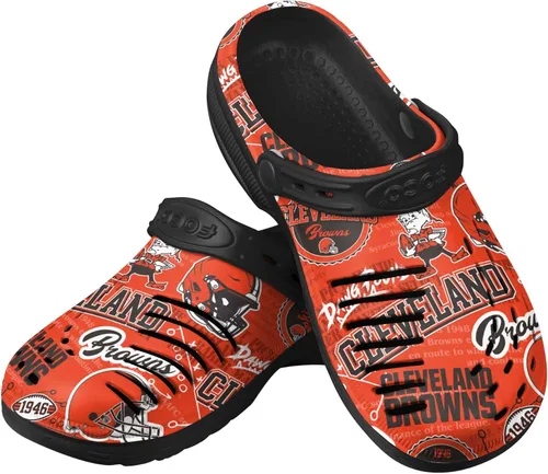 Vista 20 de FOCO Arizona Cardinals NFL Mens Historic Print Clog with Strap