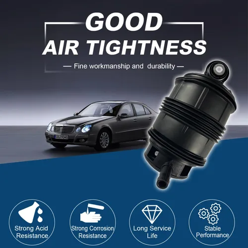 Vista 3 de Bolsa de resorte de suspensión neumática trasera derecha compatible con Mercedes-Benz W211 W219 2003-2011 E550/E55 AMG/E63 AMG/CLS500/CLS550/CLS63