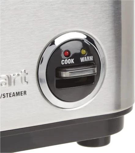 Vista 2 de Cuisinart CRC-400P1 - Arrocera de 4 tazas, exterior de acero inoxidable