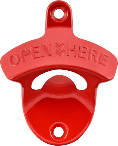 Vista 7 de Abrebotellas montado en la pared, bronce antiguo, abrebotellas de cerveza retro, montaje para poste, barbacoa, KTV, cocina