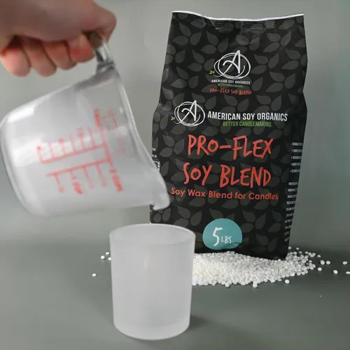 Vista 8 de American Soy Organics Pro-Flex Mezcla de Soja - Perlas de Cera de Soja para Hacer Velas - Suministros para Hacer Velas - Mezcla de Cera de Vela Sin