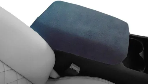 Vista 4 de Car Console Covers Plus Fabricado en Estados Unidos diseñado para Nissan Altima 2019-2023 Protector de cubierta de consola central de forro polar