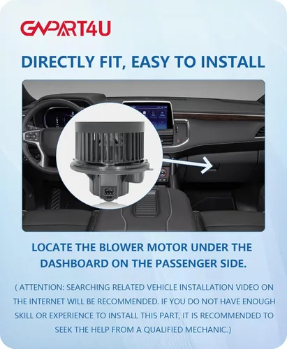 Vista 6 de Motor de ventilador delantero para 2000 2001 2002 2003 2004 2005 2006 Chevy Tahoe Silverado Avalanche Suburban, 2000-2006 GMC Sierra Yukon