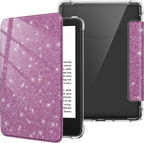 Vista 18 de Fintie Funda delgada para Kindle de 6 pulgadas (11ª generación - versión 2024/2022), ultra transparente, suave, flexible, transparente, cubierta