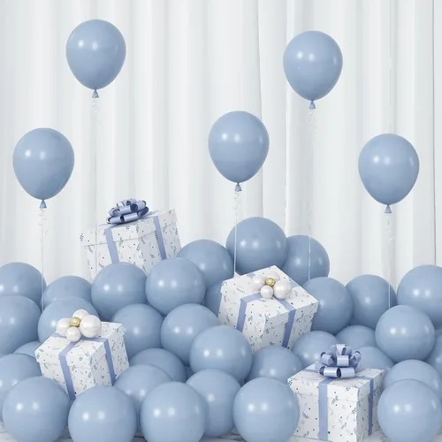 Vista 24 de Globos marrones 60pcs 5 pulgadas globos pequeños color canela para guirnalda de globos, arco, globos de látex color café moca caqui de 5 pulgadas
