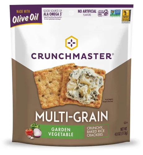 Vista 10 de Crunchmaster Galletas multicereal Cheddar blanco envejecido, sin gluten, 4 onzas (paquete de 12)