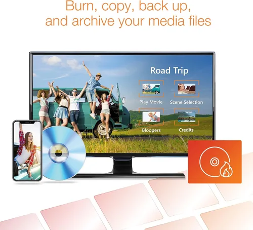 Vista 5 de Roxio Creator NXT 9 Suite multimedia y software de grabación de discos CD/DVD [descarga de PC]