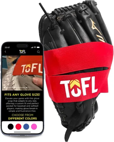 Vista 10 de TOFL Baseball Glove Wrap Band for Mitt Shaping Elastic Strap with Adjustable Closure for Pocket Forming & Storage Youth & Adult Softball Mitt