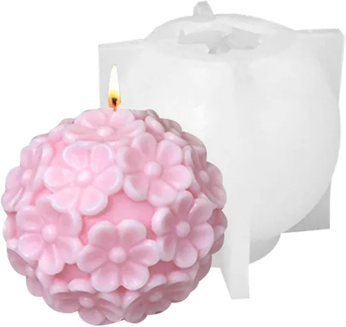 Vista 31 de Molde de Silicona para Fondant de Flores Rosas 3D Molde de Chocolate Dulces Pastel Decoración Molde Jabón Molde Vela Molde Resina Arcilla Horneado