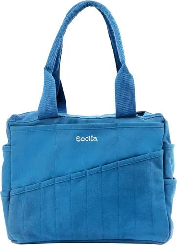 Vista 18 de Soolla Bolsa de estudio: bolsa de herramientas de cerámica, almacenamiento de suministros de arte, organizador de hilo de tejer, proyectos