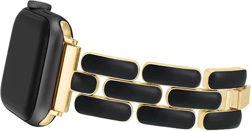 Vista 2 de Pulsera de moda Anne Klein para Apple Watch, segura, ajustable, correa de repuesto para Apple Watch, se adapta a la mayoría de muñecas