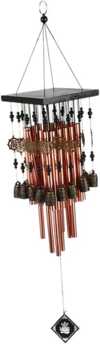 BESPORTBLE 1pc Tube Wind Chime Vintage Home Outdoor Decor for Garden Balcony and Patio Elegant Hanging Ornament Pleasant Sound Retro Chime