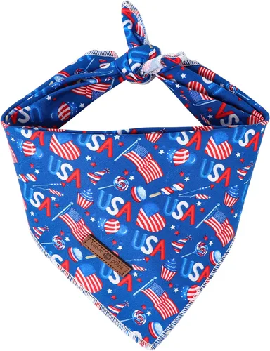 Vista 32 de Lionet Paws Bandana para Perro de Algodón Lavable Pañuelo Bufanda Bandana Triangular para Perros Pequeños Medianos y Grandes Cuadrícula Negra