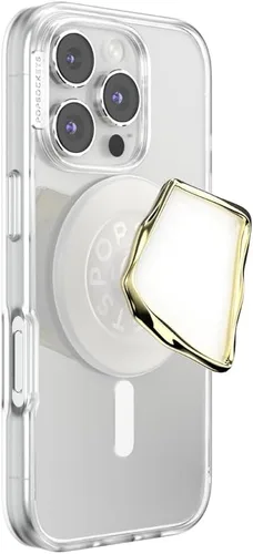 Vista 8 de PopSockets - Agarre para teléfono con soporte expandible, agarre adhesivo, ópalo