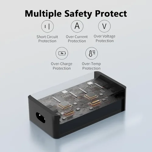 Vista 4 de GKLSPL Cargador de 65 W compatible con Microsoft Surface Pro 11, 10, 9, 8, 7+, 7, 6, 5, X, para Windows Surface Laptop 7, 6, 5, 4, 3, 2, 1, Go/Book