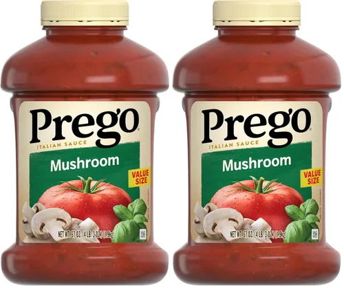 Vista 42 de Prego Salsa italiana de carne de salchicha y ajo, tarro de 23.5 onzas (caja de 12)