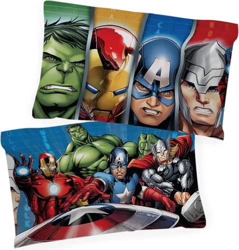 Vista 15 de Jay Franco Funda de almohada reversible para niños Marvel Spiderman – SOLO Funda de almohada – 20 x 30 pulgadas tamaño estándar súper suave