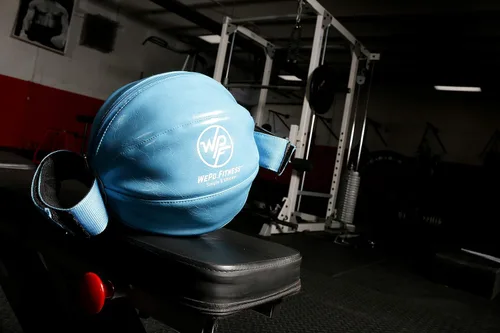 Vista 4 de Wepo - Pelota medicinal para entrenamientos y entrenamiento de equilibrio