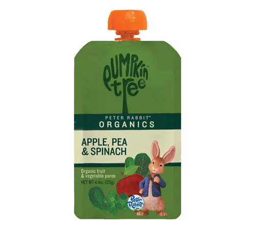 Vista 16 de Peter Rabbit Organics Puré de Frutas Manzana Uva, 4 oz