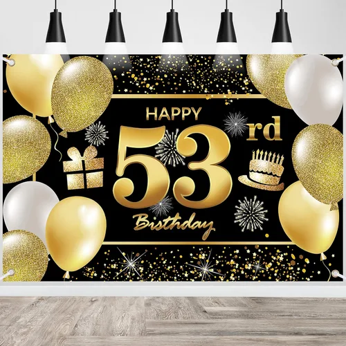 Vista 22 de Cartel de 1er feliz cumpleaños - Decoraciones para fiesta de cumpleaños de hombres