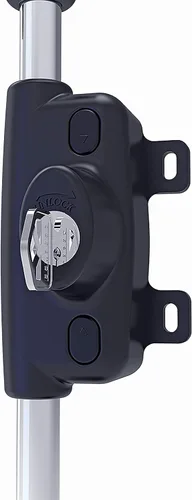 Vista 5 de D&D Technologies LB118BX LokkBolt Premium - Perno de caída de seguridad, con cerradura para puertas de metal, 18 pulgadas de longitud