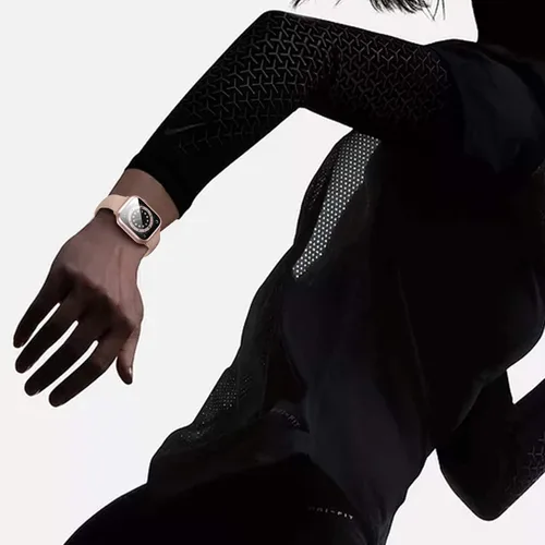 Vista 7 de Paquete de 6 fundas para Apple Watch Series SE/6/5/4 1.732 in protector de pantalla con vidrio templado, PC duro HD cubierta completa protectora