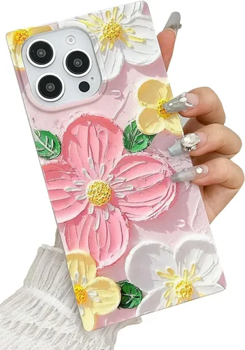 Vista 19 de Funda de silicona suave compatible con iPhone 17 de 6.3 pulgadas, funda protectora de silicona suave para mujer (mariposa azul)