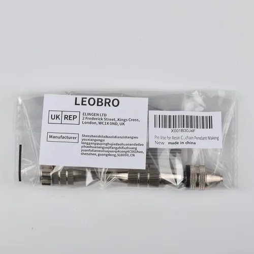 Vista 8 de LEOBRO Tornillo de tornillo de banco para moldes de fundición de resina, taladro de mano de acero, taladro de resina con 10 brocas, herramientas