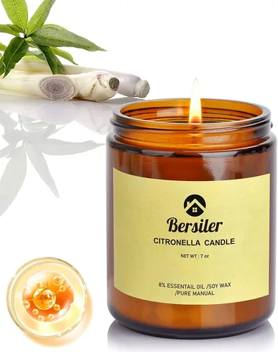Vista 10 de Velas de aromaterapia, velas perfumadas, velas de eucalipto de lavanda de 7 onzas, para aliviar el estrés y relajarse para el hogar y el dormitorio