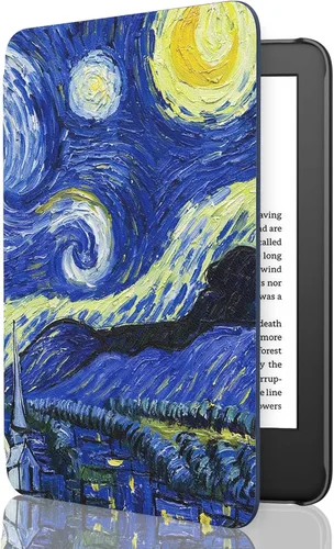 Vista 30 de MoKo Funda para Kindle de 6" (11ª generación-2024/2022), cubierta ligera con encendido/apagado automático para Kindle 2024/2022 11ª