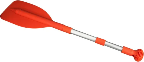 Vista 6 de Pactrade Marine Barco Kayak Balsa Mini Telescópica 21'' - 42'' Paddle Orange Blade Round Grip Sin Límite de Dirección