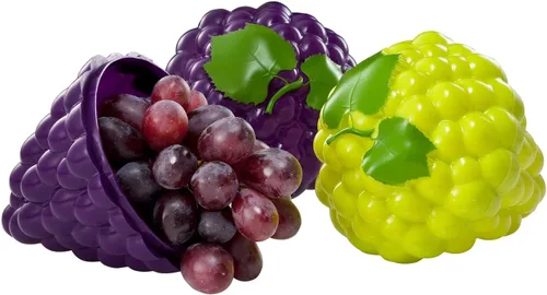 Vista 3 de Hutzler Grapes To-Go Bento Box, color morado