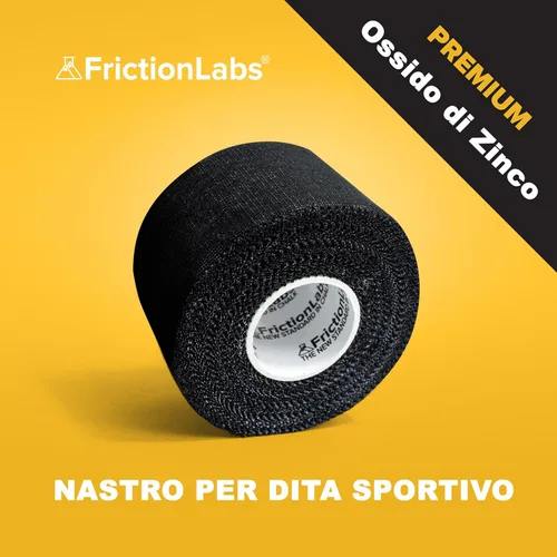 Vista 2 de Friction Labs Cinta deportiva para dedos, cinta de escalada para protección de la piel, cinta de óxido de zinc de 1.5 pulgadas, cinta protectora