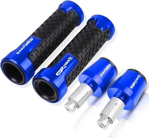 Para Honda CBR1100XX Blackbird CBR 1100 XX 1997-2007 CBR 1100XX Motocicleta 7/8" 0.866 in Manillar Manillar Mango Extremo Tapa Agarraderas Extremo