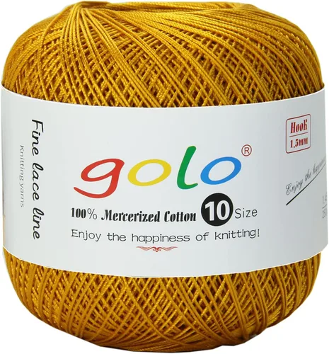 Vista 108 de golo 24 bolas hilo de ganchillo tamaño 10 hilo para tejer a mano hilo de ganchillo 10-24-1