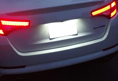 Vista 3 de iJDMTOY OEM-Fit - Kit de luz LED completa para placa de matrícula de 3 W, compatible con Kia Forte Koup 2009-2017 de 2 puertas, alimentado por