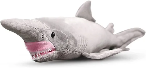 Peluche de tiburón Goblin, juguete de peluche de tiburón duende de 26 pulgadas, lindo juguete de peluche de tiburón modelo de tiburones, criaturas